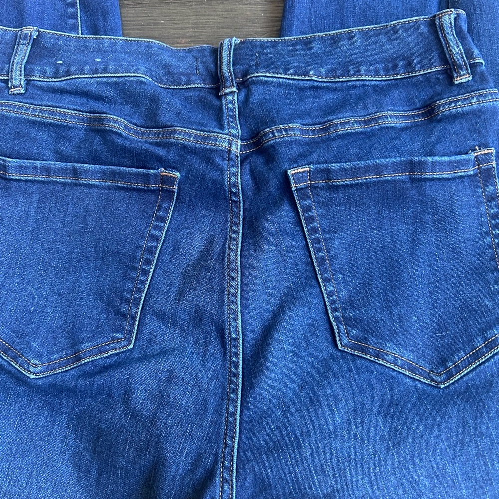 Lane Bryant Deep Blue Skinny Jeans - Picture 4 of 7